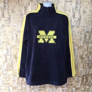 Majestic Fleece Michigan College Pullover 🎓🏈